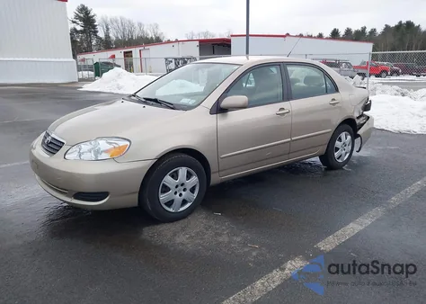 2005 Toyota Corolla Le from USA, damaged, VIN 2T1BR30E05C355694